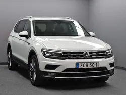 Vit Begagnad 2018 VW Tiguan Allspace GT SUV | 219 800 kr (Marknadspris)