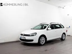 Vit Begagnad 2010 VW Golf VI Kombi | 64 900 kr (Marknadspris)
