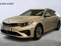 Grå Begagnad 2018 Kia Optima Hybrid 2 Sedan | 189 900 kr (Marknadspris)