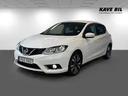 Vit Begagnad 2016 Nissan Pulsar Halvkombi | 129 900 kr (Marknadspris)