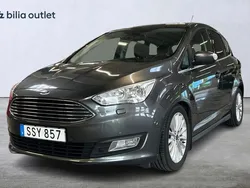 Grå Begagnad 2016 Ford C-MAX Titanium Minibuss | 79 900 kr (Lite dyr)