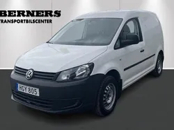 Vit Begagnad 2015 VW Caddy Minibuss | 99 900 kr (Marknadspris)