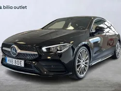 Svart Begagnad 2019 Mercedes CLA250 AMG Sedan | 344 900 kr (Marknadspris)