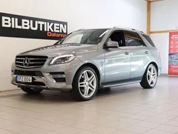 Silver Begagnad 2015 Mercedes ML350 AMG line SUV | 254 500 kr (Lite dyr)