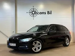 Svart Begagnad 2013 BMW 318 Sport Line Kombi | 99 900 kr (Marknadspris)