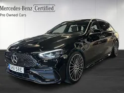 Svart Begagnad 2022 Mercedes C220 AMG Kombi | 449 900 kr (Lite dyr)