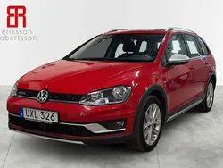 Röd Begagnad 2016 VW Golf Alltrack Kombi | 169 900 kr (Marknadspris)