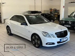 Vit Begagnad 2009 Mercedes E350 Avantgarde Sedan | 109 900 kr (Bra pris)