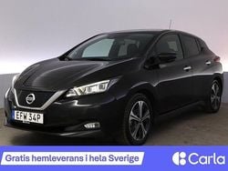 Svart Begagnad 2019 Nissan Leaf 360º Halvkombi | 168 900 kr (Marknadspris)