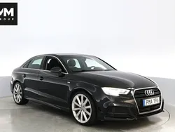 Svart Begagnad 2017 Audi A3 Proline Sedan | 199 900 kr (Marknadspris)
