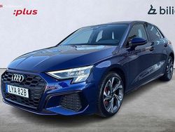Blå Begagnad 2021 Audi A3 Sportback e-tron S-Line Sedan | 308 500 kr (Lite dyr)