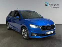 Blå Begagnad 2022 Skoda Fabia Style Halvkombi | 199 900 kr (Marknadspris)