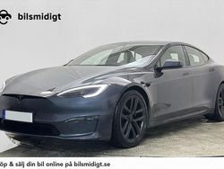 Grå Begagnad 2022 Tesla Model S Plaid Sedan | 959 900 kr
