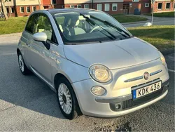 Grå Begagnad 2010 Fiat 500 Lounge Halvkombi | 30 000 kr (Bra pris)