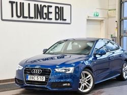 Blå Begagnad 2015 Audi A5 Sportback S-Line Halvkombi | 239 900 kr (Lite dyr)