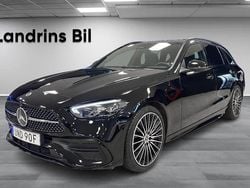 Svart Begagnad 2024 Mercedes C220 AMG Kombi | 499 000 kr (Marknadspris)