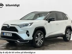 Vit Begagnad 2021 Toyota RAV4 Hybrid Style SUV | 428 900 kr (Marknadspris)