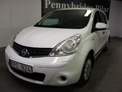 Vit Begagnad 2010 Nissan Note Minibuss | 29 000 kr (Marknadspris)