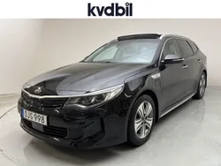 Svart (svart metallic) Begagnad 2018 Kia Optima Hybrid 2 Sedan | 139 800 kr