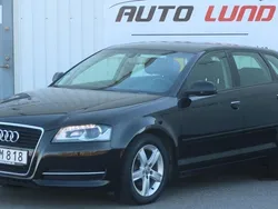 Svart Begagnad 2012 Audi A3 Sportback Attraction Halvkombi | 69 900 kr (Marknadspris)