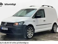 Vit Begagnad 2019 VW Caddy Minibuss | 124 900 kr (Lite dyr)