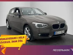 Brun Begagnad 2013 BMW 118 Halvkombi | 109 800 kr (Marknadspris)