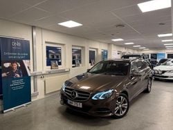Ljusbrun (brun) Begagnad 2016 Mercedes E220 Avantgarde Kombi | 179 900 kr (Bra pris)