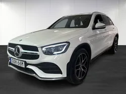 Vit (white) Begagnad 2020 Mercedes GLC220 SUV | 380 000 kr (Marknadspris)