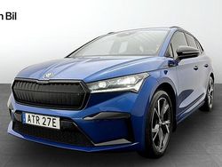 Blå Begagnad 2023 Skoda Enyaq iV SportLine SUV | 434 900 kr (Marknadspris)