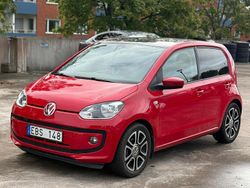 Röd Begagnad 2013 VW up! SE Halvkombi | 89 500 kr (Marknadspris)