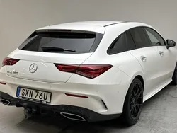 Vit Begagnad 2020 Mercedes CLA200 Shooting Brake AMG Kombi | 304 500 kr (Marknadspris)