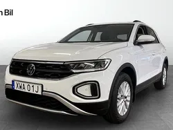 Vit Begagnad 2022 VW T-Roc Life SUV | 229 500 kr (Bra pris)