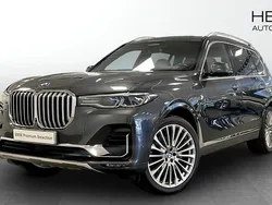 Grå (grey) Begagnad 2019 BMW X7 SUV | 698 700 kr (Marknadspris)
