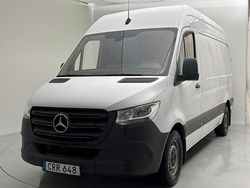 Vit Begagnad 2021 Mercedes Sprinter Van | 240 000 kr