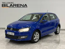 Blå Begagnad 2011 VW Polo Halvkombi | 69 900 kr (Marknadspris)