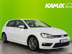 Vit Begagnad 2016 VW Golf VII R-line Halvkombi | 159 800 kr (Marknadspris)