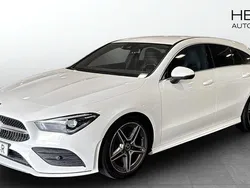 Vit (white) Begagnad 2020 Mercedes CLA200 Shooting Brake Kombi | 239 900 kr (Marknadspris)