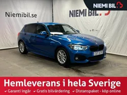 Blå Begagnad 2018 BMW 118 M Sport Halvkombi | 189 900 kr (Marknadspris)