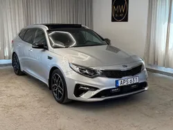 Grå Begagnad 2019 Kia Optima GT-Line Kombi | 199 900 kr (Marknadspris)