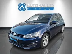 Mörkblå (blå) Begagnad 2015 VW Golf VII Halvkombi | 134 000 kr (Dyr)