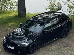 Svart Begagnad 2018 BMW 530 M Sport Kombi | 327 000 kr (Marknadspris)