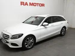 Vit Begagnad 2016 Mercedes C200 Avantgarde Kombi | 219 900 kr (Marknadspris)