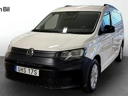 Vit (candy white) Begagnad 2021 VW Caddy Maxi Minibuss | 234 900 kr (Superpris)