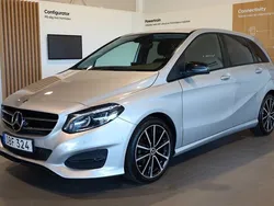 Silver (silver metallic ) Begagnad 2018 Mercedes B180 Night Minibuss | 159 900 kr