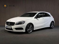 Vit Begagnad 2015 Mercedes A180 AMG line Halvkombi | 146 900 kr (Lite dyr)