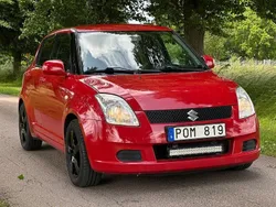 Röd Begagnad 2006 Suzuki Swift Halvkombi | 29 900 kr (Lite dyr)