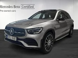 Silver Begagnad 2020 Mercedes GLC220 Premium Plus Kombi | 419 900 kr (Dyr)