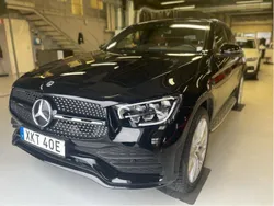 Svart Begagnad 2022 Mercedes GLC300e AMG Sportkupé | 619 000 kr (Lite dyr)