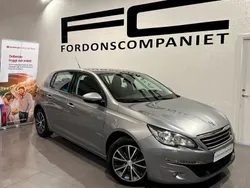 Grå Begagnad 2016 Peugeot 308 Active Halvkombi | 89 900 kr (Marknadspris)