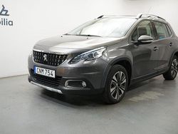 Mörkgrå (grå) Begagnad 2018 Peugeot 2008 SUV | 149 900 kr (Marknadspris)